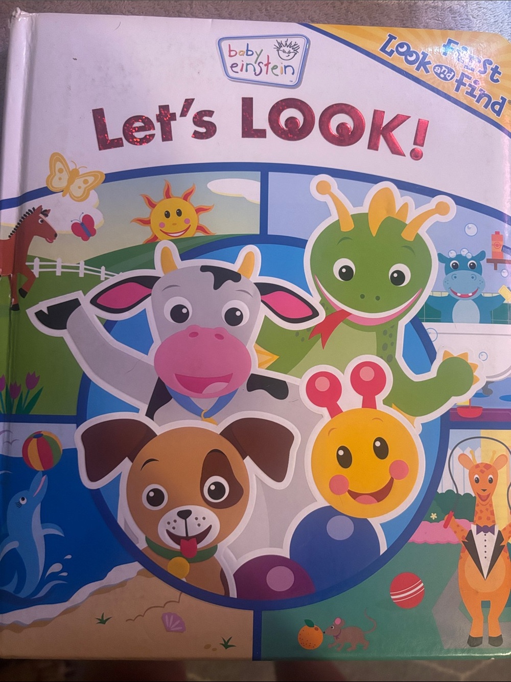 Source Unknown Baby Einstein Let's Look! - Multicolor Animal Playcover